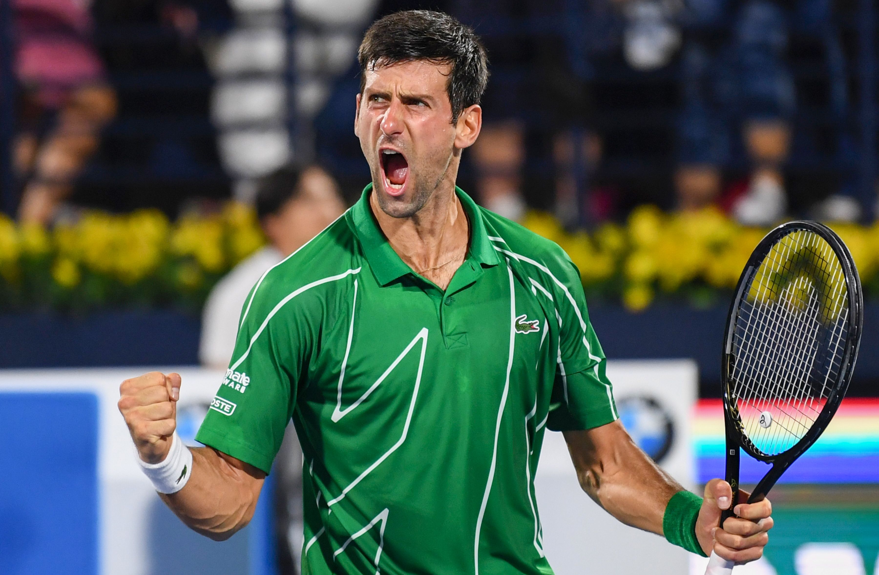 djokovic se desmarca de las polemicas  muestra su entrenamiento en la