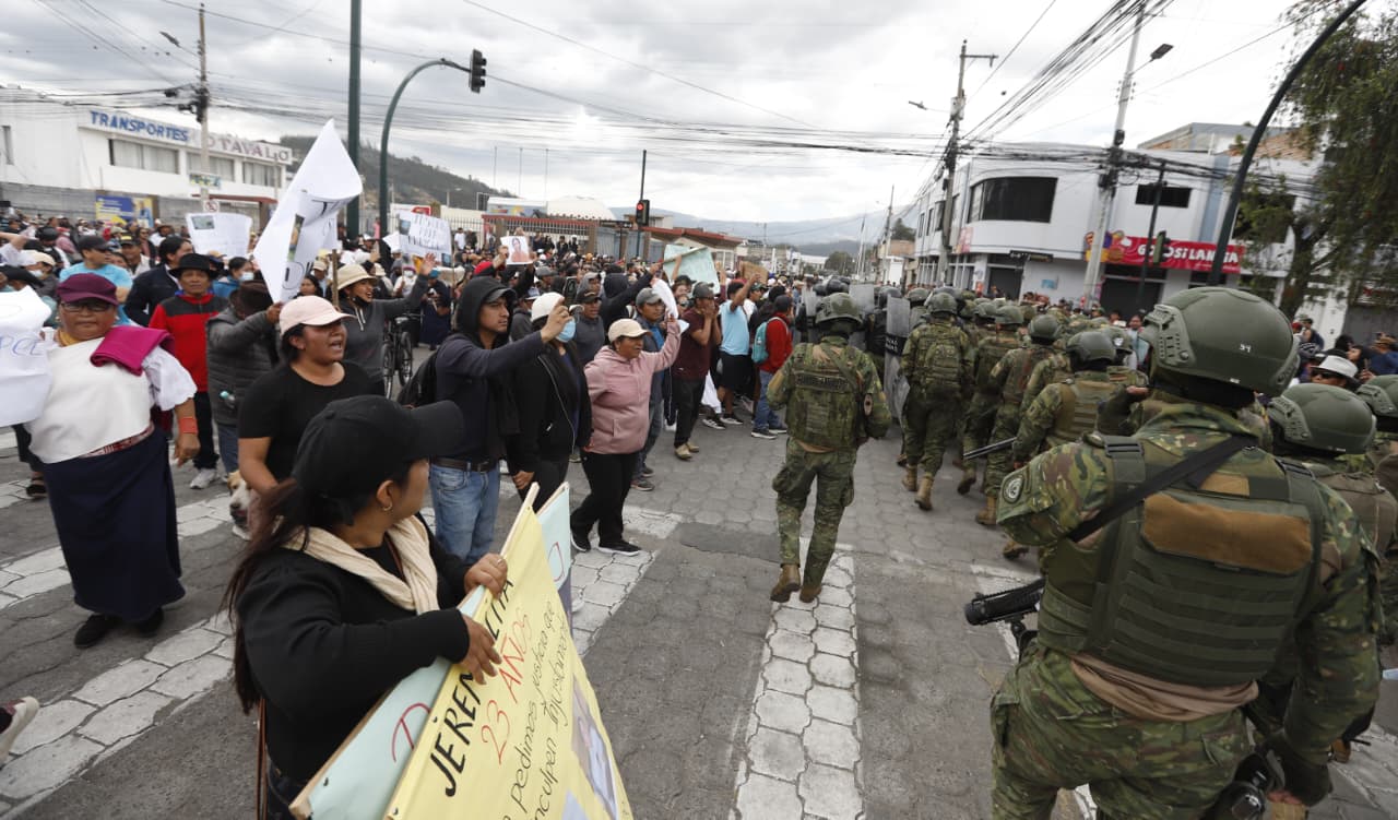 Paro nacional 2025: minuto a minuto de la protesta en Ecuador hoy, 24 ...